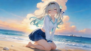 海滩女孩