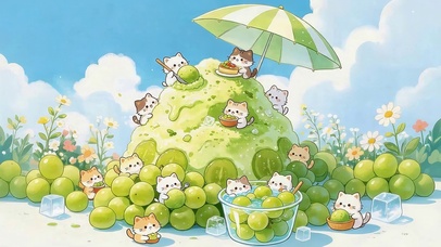 青提冰沙猫咪