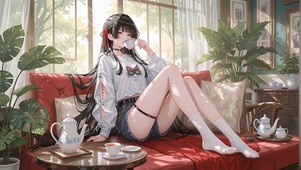 午后茶闲少女-千咲