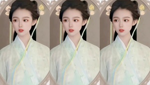 绝美古风小仙女治愈迷人可爱心动