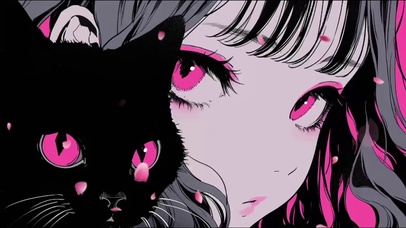 猫女小萝莉高清壁纸