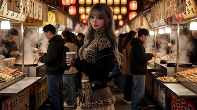 夜市少女(无缝)