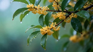 雨落桂花香