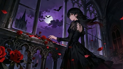 蔷薇暗语・古堡夜