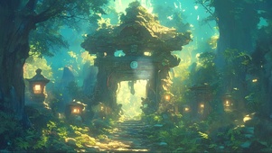 山中神秘古迹