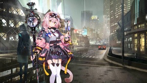 雨中女孩