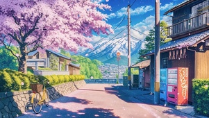 樱花小镇