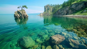 碧蓝海洋