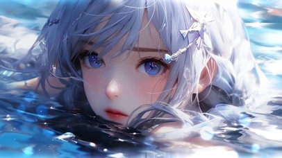 水中少女4K
