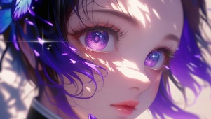 紫藤花落蝴蝶成眠