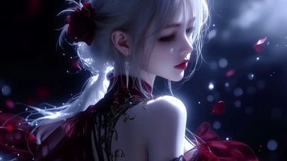 细雨气质美女