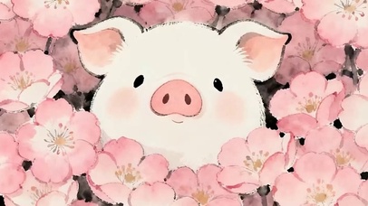 萌宠带鱼屏