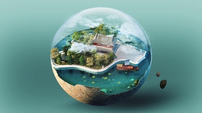 微景观清明上河园 茗春坊