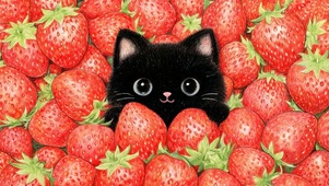 草莓猫咪