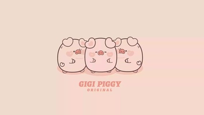 GIGI猪电脑壁纸