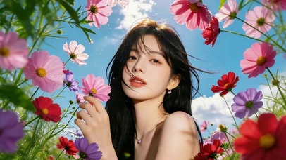 鲜花女神