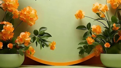 小清新树木带鱼屏