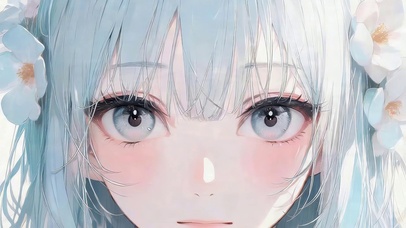 可爱大眼萌妹