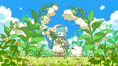 少女小熊的铃兰春日童话