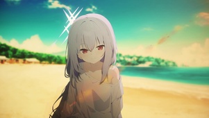 夕阳下亚津子