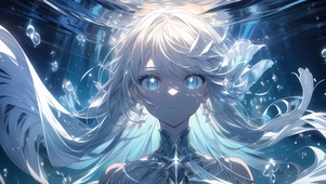 水中女孩