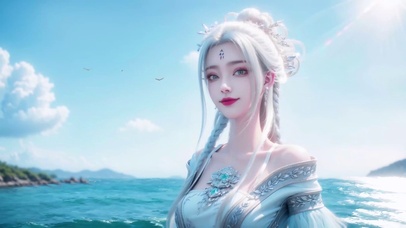 古风长发性感女神诛仙狐妖小白