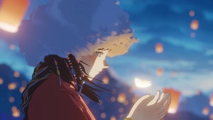 孔明灯少女