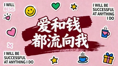 爱和钱都流向我