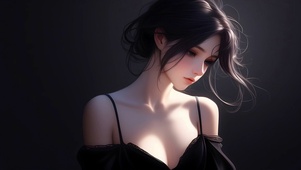 吊带裙氛围感少女