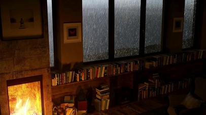 雨夜书房