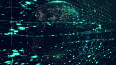 行星数字几何投影