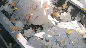 白发少年