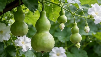 雨天葫芦树