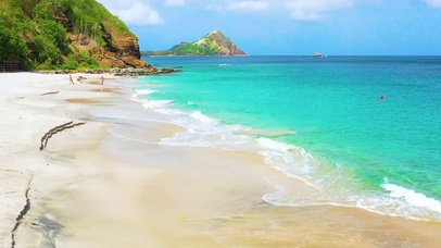 4k 美丽海滩风景