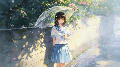 清纯可爱女孩