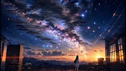 仰望星空