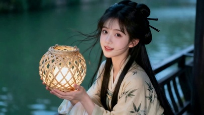竹灯佳人