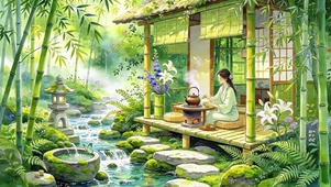 古风休闲茶座