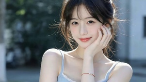 清纯可爱女孩