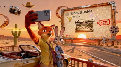 沙漠日落朱迪尼克