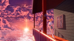 夕阳