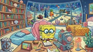 和海绵宝宝一起沉浸式学习