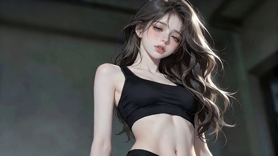健身美少女