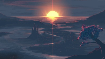 夕阳