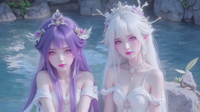 清纯可爱甜美姐妹花