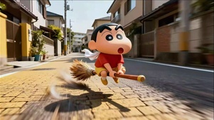 解压！小新的魔法扫帚环球之旅！