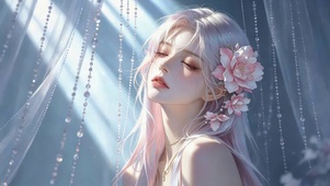 垂帘女孩