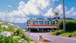 海边火车