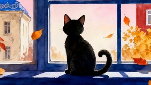 猫咪带鱼屏