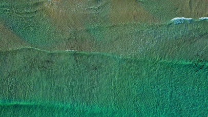 4K唯美治愈海浪